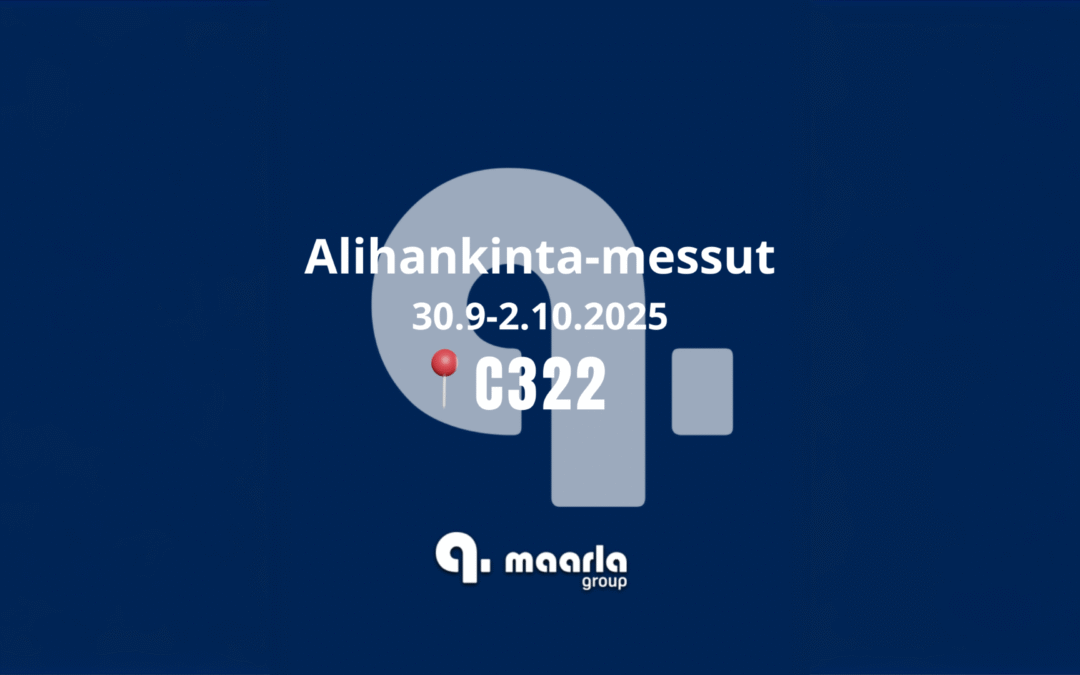 Olemme mukana Alihankinta-messuilla 30.9.-2.10.2025